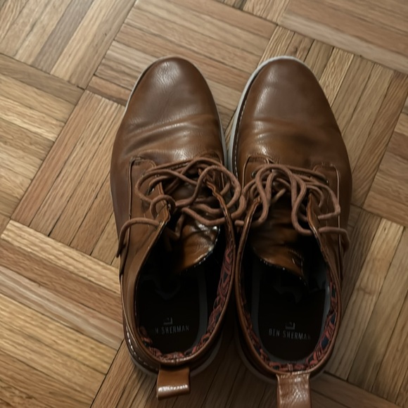 Men’s Ben Sherman leather shoes size 10 - Picture 2 of 3